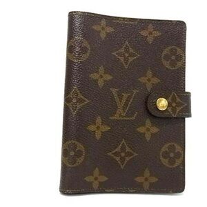 LOUIS VUITTON Monogram Agenda PM 6-hole planner cover